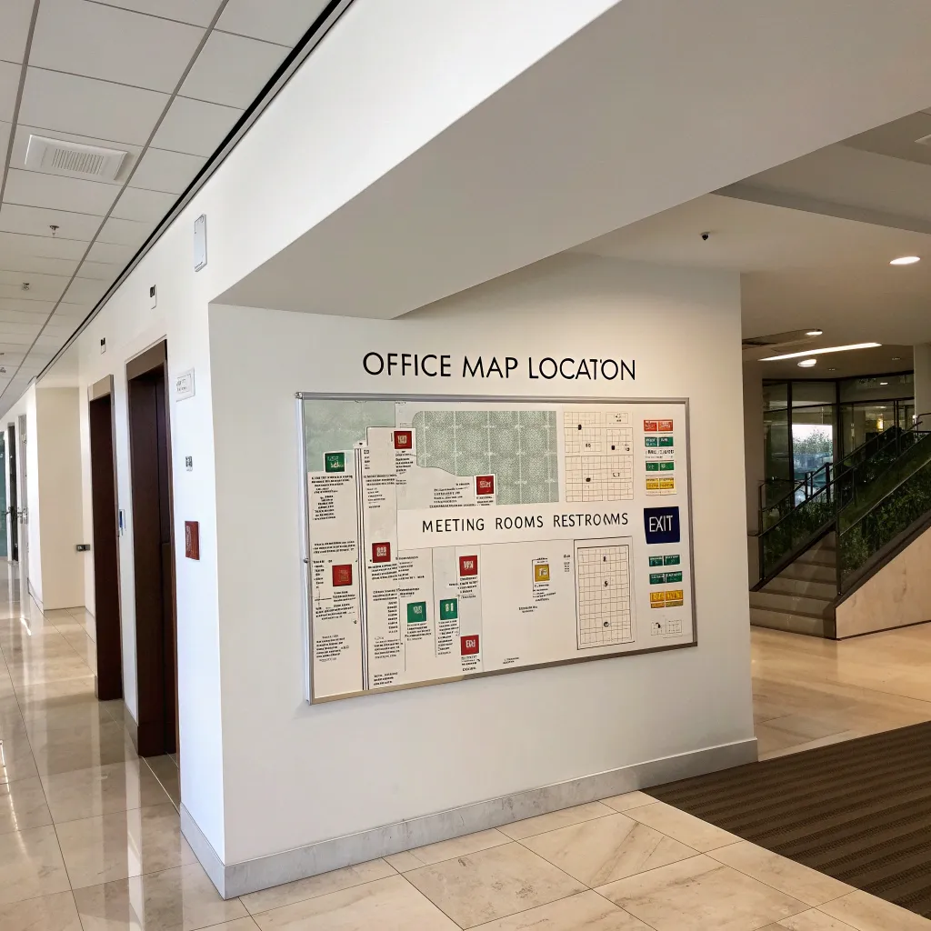 Office map location